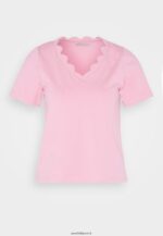 femmes t-shirt imprimé rose 006BT269 Anna Field - Image 5