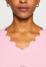 femmes t-shirt imprimé rose 006BT269 Anna Field - Image 6