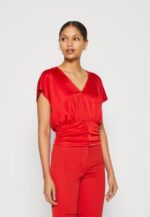 femmes t-shirt imprimé rouge 006BT303 Anna Field