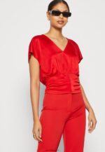 femmes t-shirt imprimé rouge 006BT303 Anna Field - Image 4