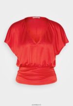 femmes t-shirt imprimé rouge 006BT303 Anna Field - Image 5