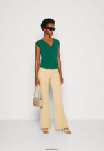 femmes t-shirt imprimé vert 006BT294 Anna Field - Image 2