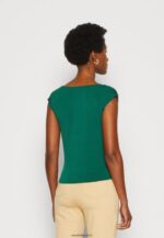 femmes t-shirt imprimé vert 006BT294 Anna Field - Image 3