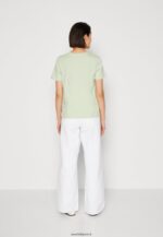 femmes t-shirt imprimé vert 006BT373 Anna Field - Image 3