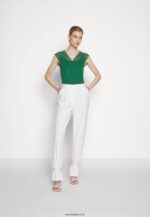 femmes t-shirt imprimé vert foncé 006BT302 Anna Field - Image 2
