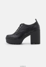 femmes talons à lacets noirs 006BT1746 Anna Field - Image 2