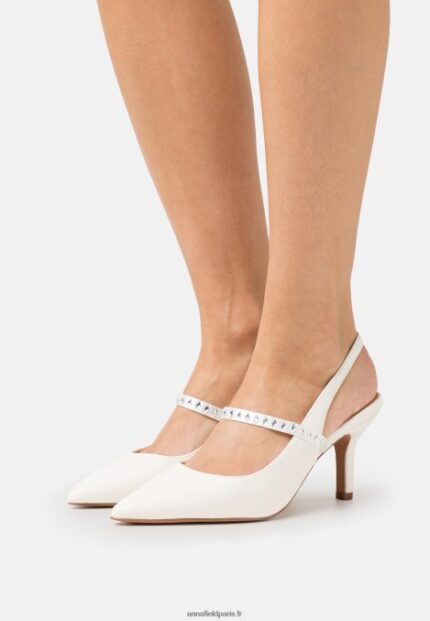 femmes talons classiques blancs 006BT1641 Anna Field