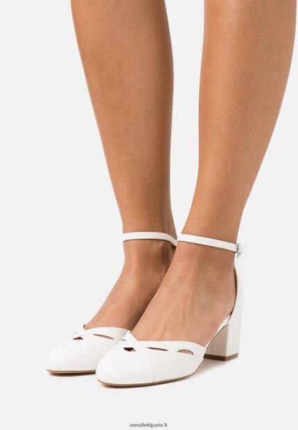 femmes talons classiques blancs 006BT1649 Anna Field