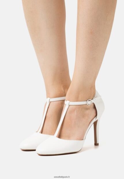 femmes talons classiques blancs 006BT1660 Anna Field