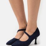 femmes talons classiques bleu foncé 006BT1700 Anna Field