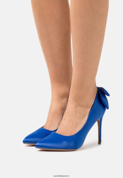 femmes talons classiques bleus 006BT1646 Anna Field