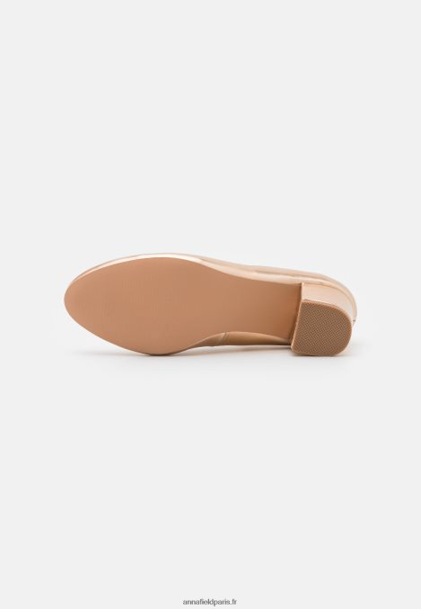 femmes talons classiques couleur or rose 006BT1680 Anna Field - Image 5