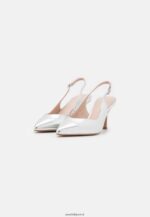 femmes talons classiques en cuir argent 006BT1637 Anna Field - Image 3