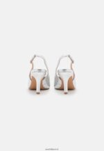 femmes talons classiques en cuir argent 006BT1637 Anna Field - Image 4