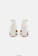 femmes talons classiques en cuir blanc 006BT1661 Anna Field - Image 4