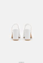 femmes talons classiques en cuir blanc 006BT1670 Anna Field - Image 4