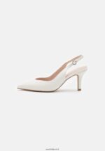 femmes talons classiques en cuir blanc 006BT1696 Anna Field - Image 2