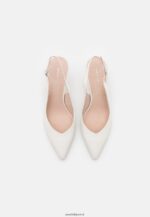 femmes talons classiques en cuir blanc 006BT1696 Anna Field - Image 6