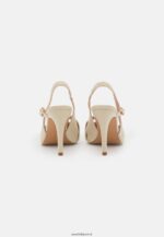 femmes talons classiques en cuir blanc cassé 006BT1694 Anna Field - Image 4