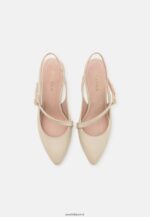 femmes talons classiques en cuir blanc cassé 006BT1694 Anna Field - Image 6