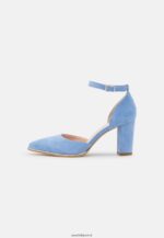 femmes talons classiques en cuir bleu clair 006BT1607 Anna Field - Image 2