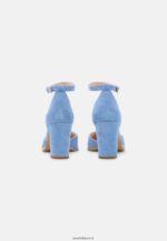 femmes talons classiques en cuir bleu clair 006BT1607 Anna Field - Image 4