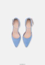 femmes talons classiques en cuir bleu clair 006BT1607 Anna Field - Image 6