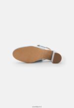 femmes talons classiques en cuir bleu clair 006BT1659 Anna Field - Image 5