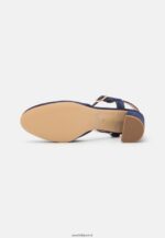 femmes talons classiques en cuir bleu foncé 006BT1612 Anna Field - Image 5