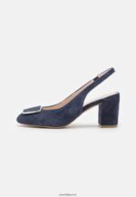 femmes talons classiques en cuir bleu foncé 006BT1618 Anna Field - Image 2