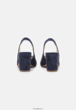 femmes talons classiques en cuir bleu foncé 006BT1618 Anna Field - Image 4