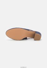 femmes talons classiques en cuir bleu foncé 006BT1618 Anna Field - Image 5