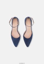femmes talons classiques en cuir bleu foncé 006BT1633 Anna Field - Image 6