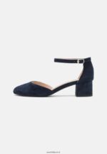 femmes talons classiques en cuir bleu foncé 006BT1655 Anna Field - Image 2