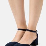 femmes talons classiques en cuir bleu foncé 006BT1655 Anna Field