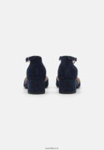 femmes talons classiques en cuir bleu foncé 006BT1655 Anna Field - Image 4