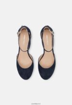 femmes talons classiques en cuir bleu foncé 006BT1655 Anna Field - Image 6