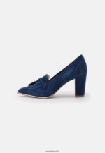 femmes talons classiques en cuir bleu foncé 006BT1667 Anna Field - Image 2