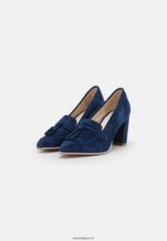 femmes talons classiques en cuir bleu foncé 006BT1667 Anna Field - Image 3