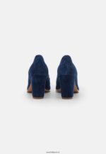 femmes talons classiques en cuir bleu foncé 006BT1667 Anna Field - Image 4