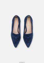 femmes talons classiques en cuir bleu foncé 006BT1667 Anna Field - Image 6