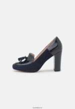 femmes talons classiques en cuir bleu foncé 006BT1672 Anna Field - Image 2