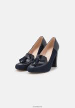 femmes talons classiques en cuir bleu foncé 006BT1672 Anna Field - Image 3