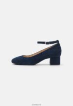 femmes talons classiques en cuir bleu foncé 006BT1687 Anna Field - Image 2