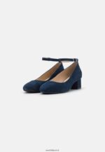 femmes talons classiques en cuir bleu foncé 006BT1687 Anna Field - Image 3