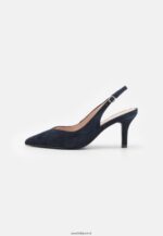femmes talons classiques en cuir bleu foncé 006BT1690 Anna Field - Image 2