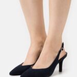 femmes talons classiques en cuir bleu foncé 006BT1690 Anna Field