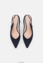 femmes talons classiques en cuir bleu foncé 006BT1690 Anna Field - Image 6