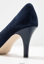 femmes talons classiques en cuir bleu foncé 006BT1755 Anna Field - Image 3