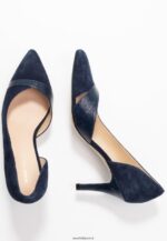 femmes talons classiques en cuir bleu foncé 006BT1755 Anna Field - Image 4